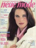 1991/09 Neue mode, časopis