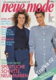 1987/02 Neue mode, časopis