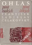 Ohlas písní ruských, Ohlas písní českých / František Ladislav Čelakovský, 1970