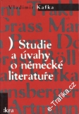 Studie a úvahy o německé literatuře / Vladimír Kafka, 1995