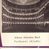 LP Johann Sebastian Bach, varhaní skladby, Jiří Reinberger, 1965