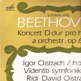 LP Ludwig van Bethoven, koncert D dur pro housle a orchestr, op.61, 1972