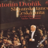 LP 2album, Antonín Dvořák, Slovanské tance, Česká suita, Česká filharmonie, 1978