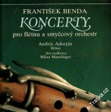 LP 2alobum, František Benda, koncerty pro flétnu a smyčcový orchestr, 1986