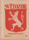 Časopis Světozor / ročník 19, číslo 11-39, 1919