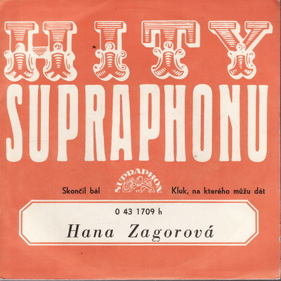 SP Hana Zagorová, 1974 Skončil bál