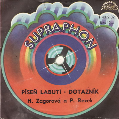 SP Hana Zagorová, Petr Rezek, 1978, Dotazník
