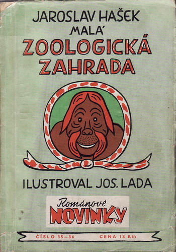 Malá zoologická zahrada / Jaroslav Hašek, 1950 il. Josef Lada
