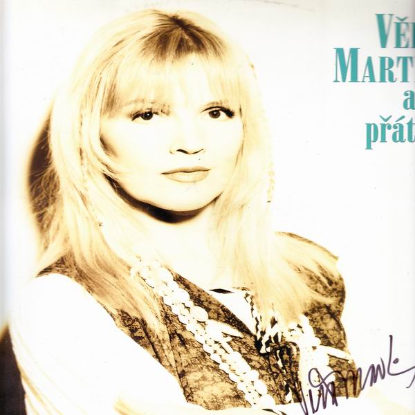 LP Věra Martinová a přátelé, 1994, Popron, autogram