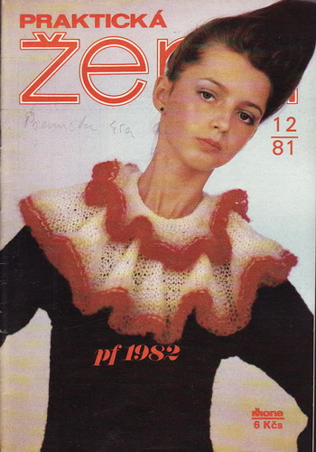 1981/12 časopis Praktická žena / velký formát