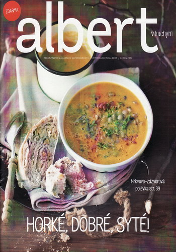 2014/01 Albert magazín jídla a kuchyně...