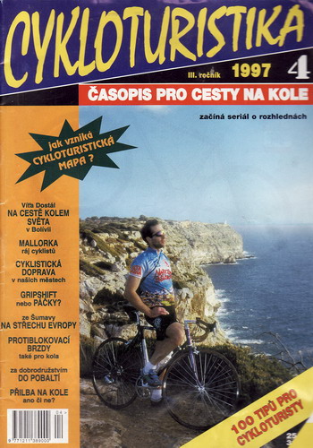 1997/04 Cykloturistika, časopis pro cesty na kole