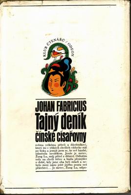 Tajný deník čínské císařovny / Jahan Fabricius, 1971