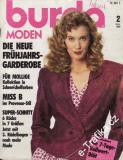 1989/02 časopis Burda německy