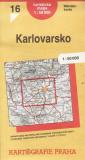 Mapy, Karlovarsko, 1:50 000, 1992
