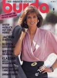 1990/08 časopis Burda Německy