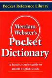 Pocket Dictionary, Merriam - Webster´s, 1995, kapesní