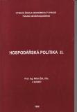 Hospodářská politika II. / Prof.Ing.Milan Žák, CSc, 1999