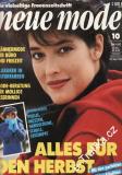 1986/10 Neue mode, časopis