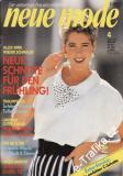1987/04 Neue mode, časopis
