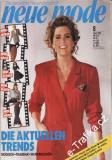 1988/08 Neue mode, časopis