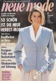 1988/09 Neue mode, časopis