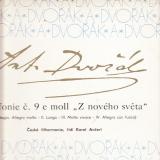 LP Antonín Dvořák, symfonie č.9 e moll Z nového světa, řídí K.Ančerl