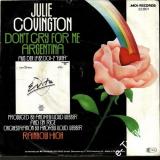 SP Julie Covington, Don´t Cry For Me Argentina, Evita, 1976