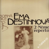 LP 2album Ema Destinová, 2 Německý repertoár, 1989 vč. přílohy