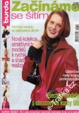 2001/11 časopis Burda, začínáme se šitím
