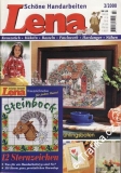 02/2000 Lena, časopis o vyšívání, ruční práce, německy