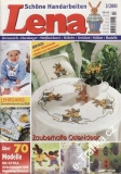 03/2001 Lena, časopis o vyšívání, ruční práce, německy