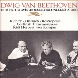 LP Ludwig van Beethoven, koncert C dur pro klavír, housle, violonceloo a or 1973