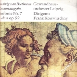 LP Ludwig van Bethoven, Simfonie No. 7 A dur op. 92, Eterna 1964