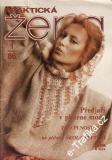 1986/01 časopis Praktická žena / velký formát