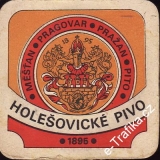 Holešovické pivo, Měšťan, Pragovar, Pražan, Pito, 1895, jednostranný, čtverec