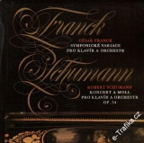 LP César Franck, Robert Schumann, Ivan Moravec, klavír, 1977