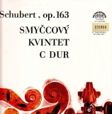 LP Franz Schubert, op. 163, smyčcový kvintet C dur, Smetanovo kvarteto, 1976