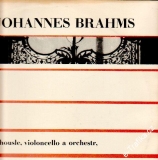 LP Johannes Brahms, koncert AQ moll pro housle a orchestr, op. 102, 1963 DV 6037