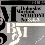 LP 2album Bohuslav Martinů, Symfonie č. 3, 4, 5, Česká filharmonie, 1979