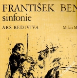 LP 2album František Benda, symfonie, Ars Rediviva, Milan Munclinger, 1976