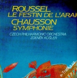 LP Ernest Chausson, Albert Roussel, česká filharmonie, 1984