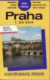 Praha 1:20 000 / památky, rejstřík ulic, 1991