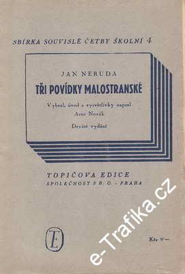 Tři povídky malostranské / Jan Neruda, 1947