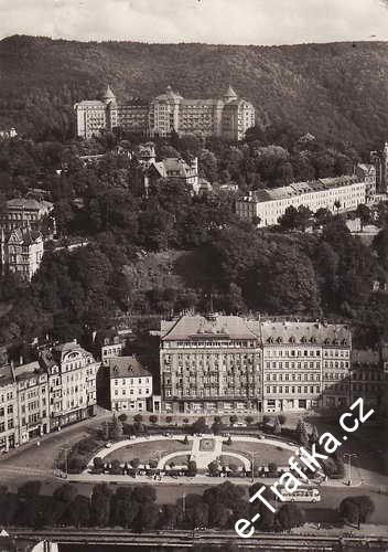 Pohlednice, Karlovy Vary, Leninovo náměstí