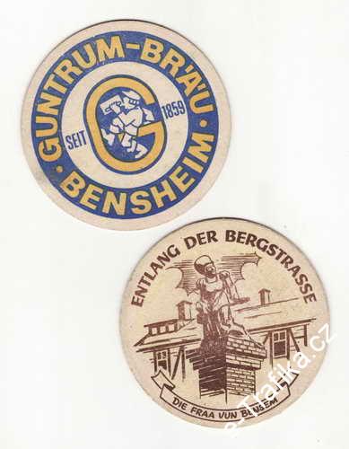 *Guntrum Brau, Bensheim, die fraa vun Bensem