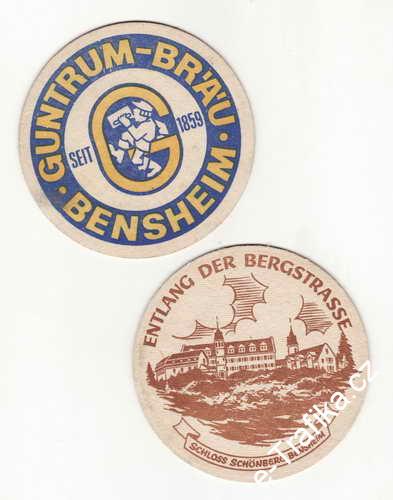 *Guntrum Brau, Bensheim, schloss schonberg Benshem