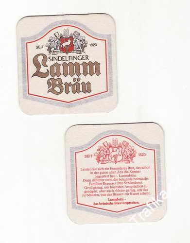 *Lamm Brau sindelfinger seit 1823