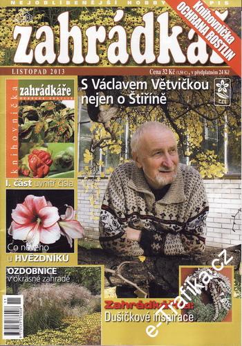 2013/11 Zahrádkář, nejoblíbenější hobby časopis