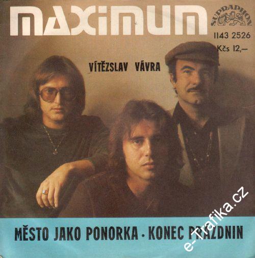 SP Město jako ponorka, Konec prázdnin, Vítězslav Vávra, Maximum, 1981